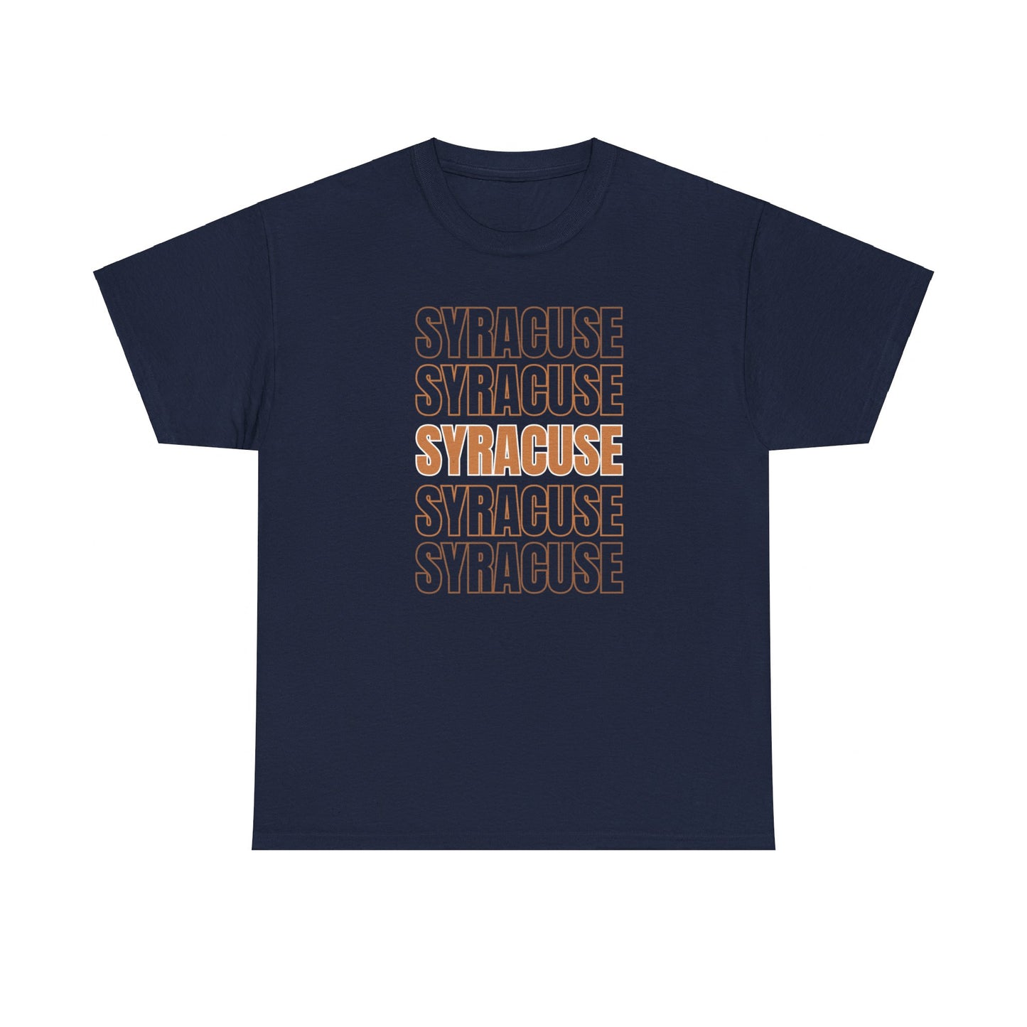 Navy Syracuse Campus Tee