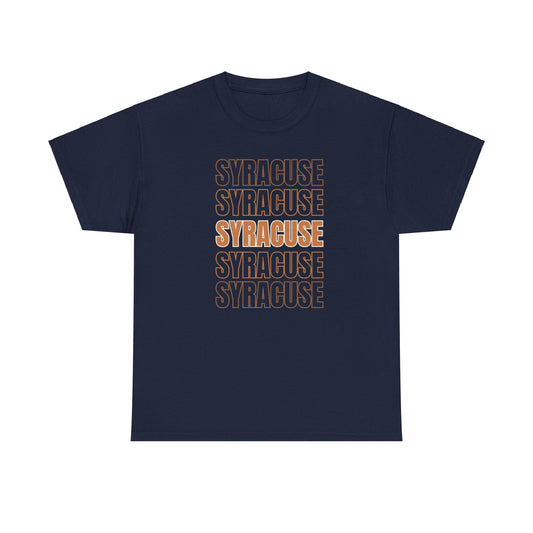 Navy Syracuse Campus Tee