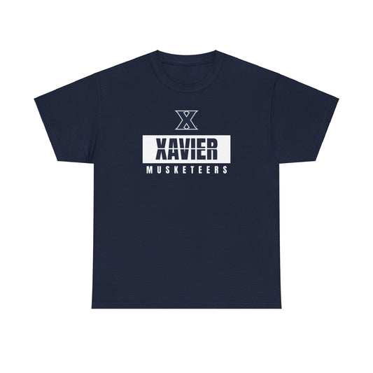 Navy Xavier Musketeers Campus Tee