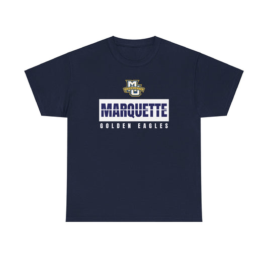 Navy Marquette Golden Eagles Campus Tee