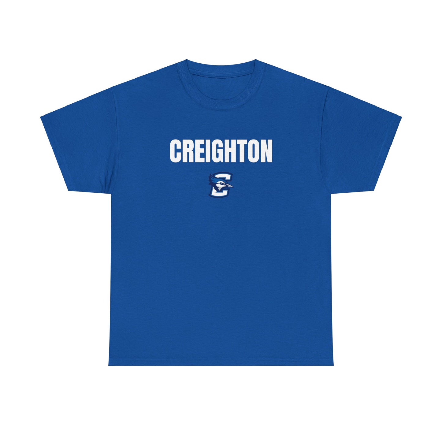 Blue Creighton Logo Campus Tee