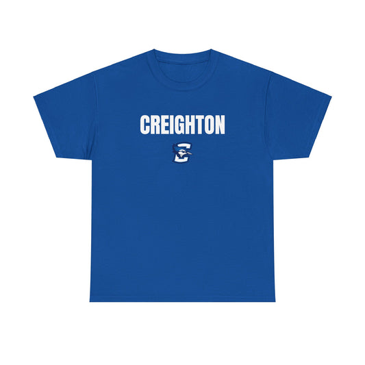 Blue Creighton Logo Campus Tee