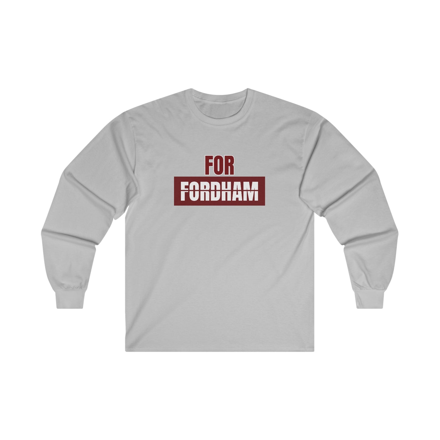 Grey For Fordham Cotton Long Sleeve