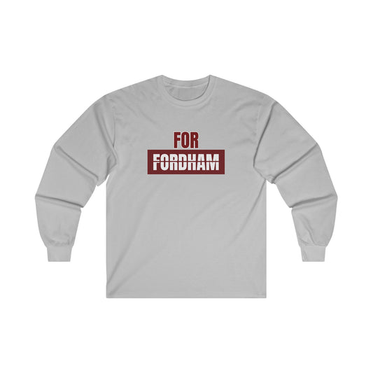 Grey For Fordham Cotton Long Sleeve