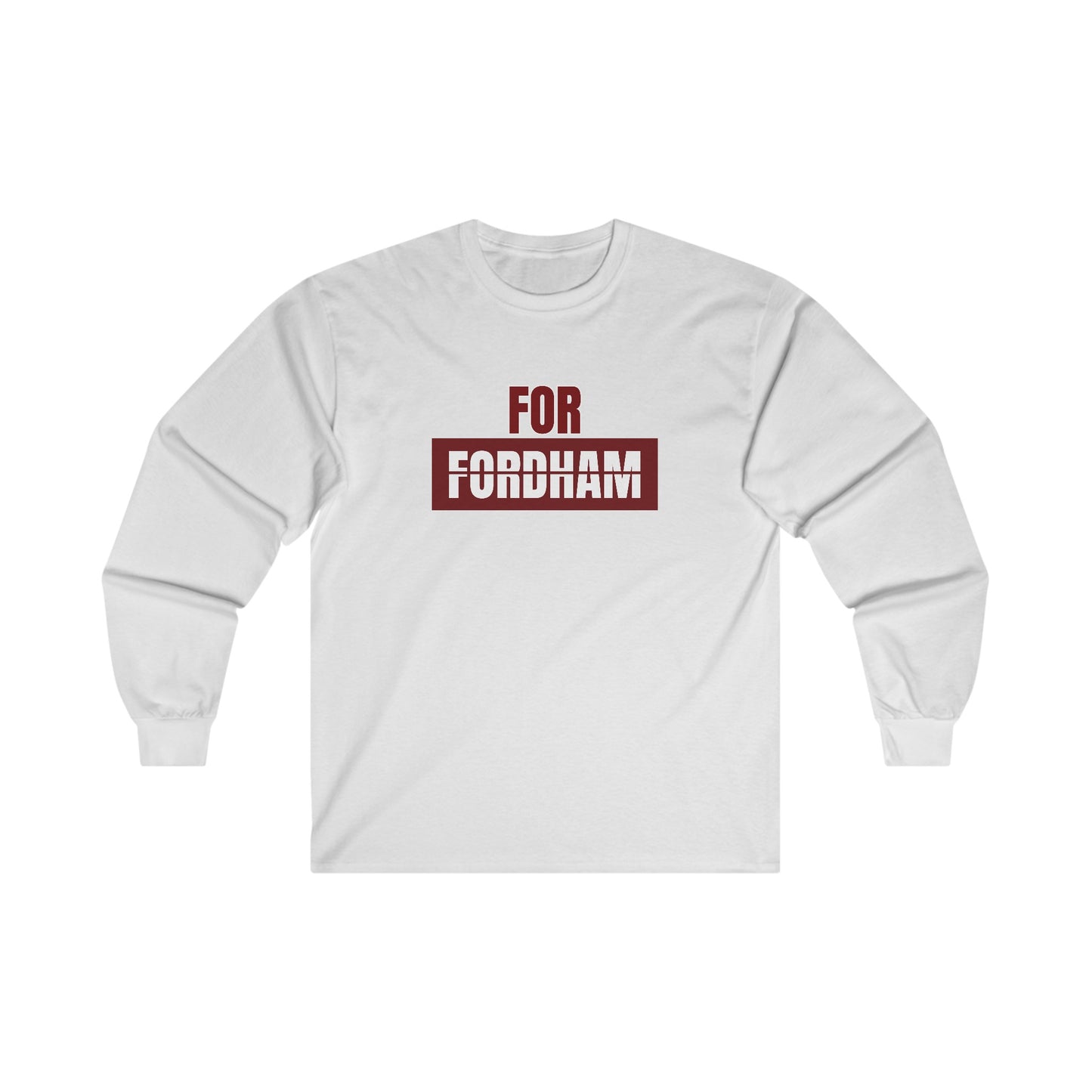 Grey For Fordham Cotton Long Sleeve