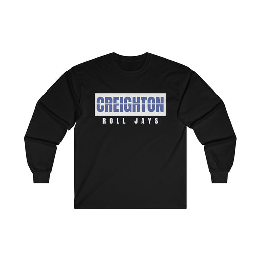 Ultra Cotton Long Sleeve Black Jays Tee