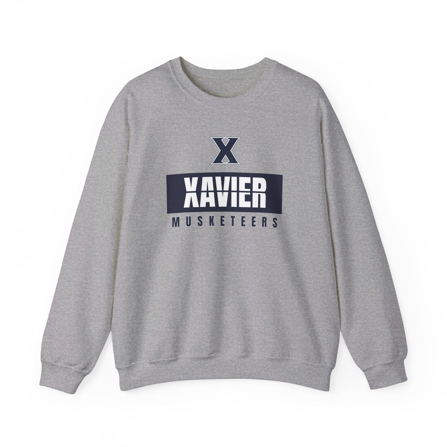 Xavier Musketeers Campus Crewneck Sweatshirt