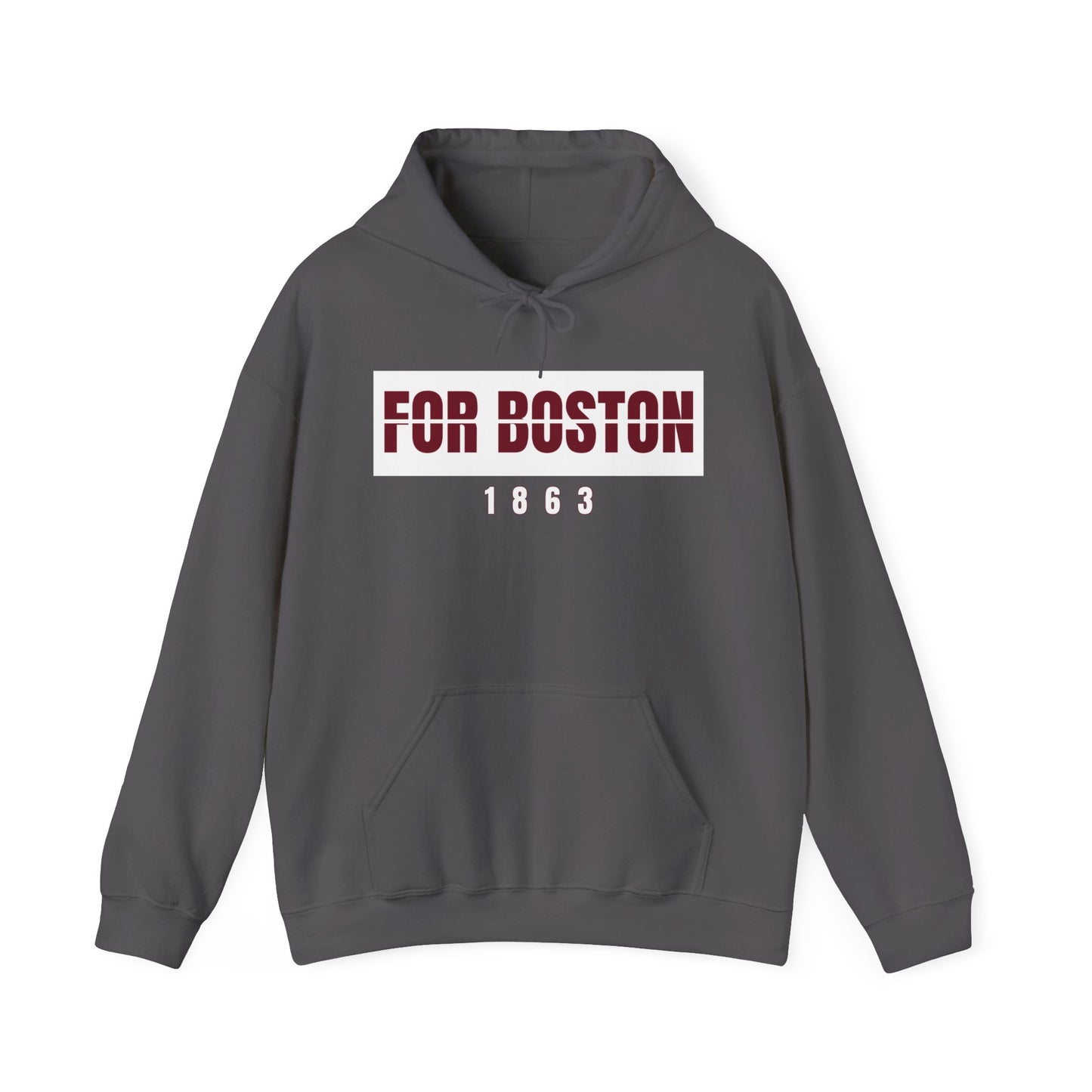 Black For Boston Heavy Blend Hoodie