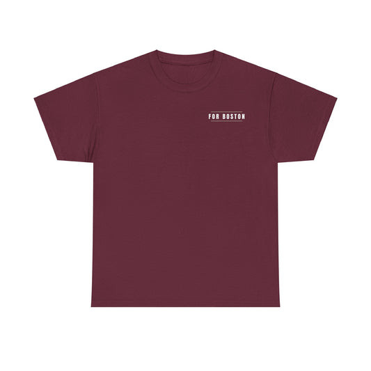 Boston Maroon Tee