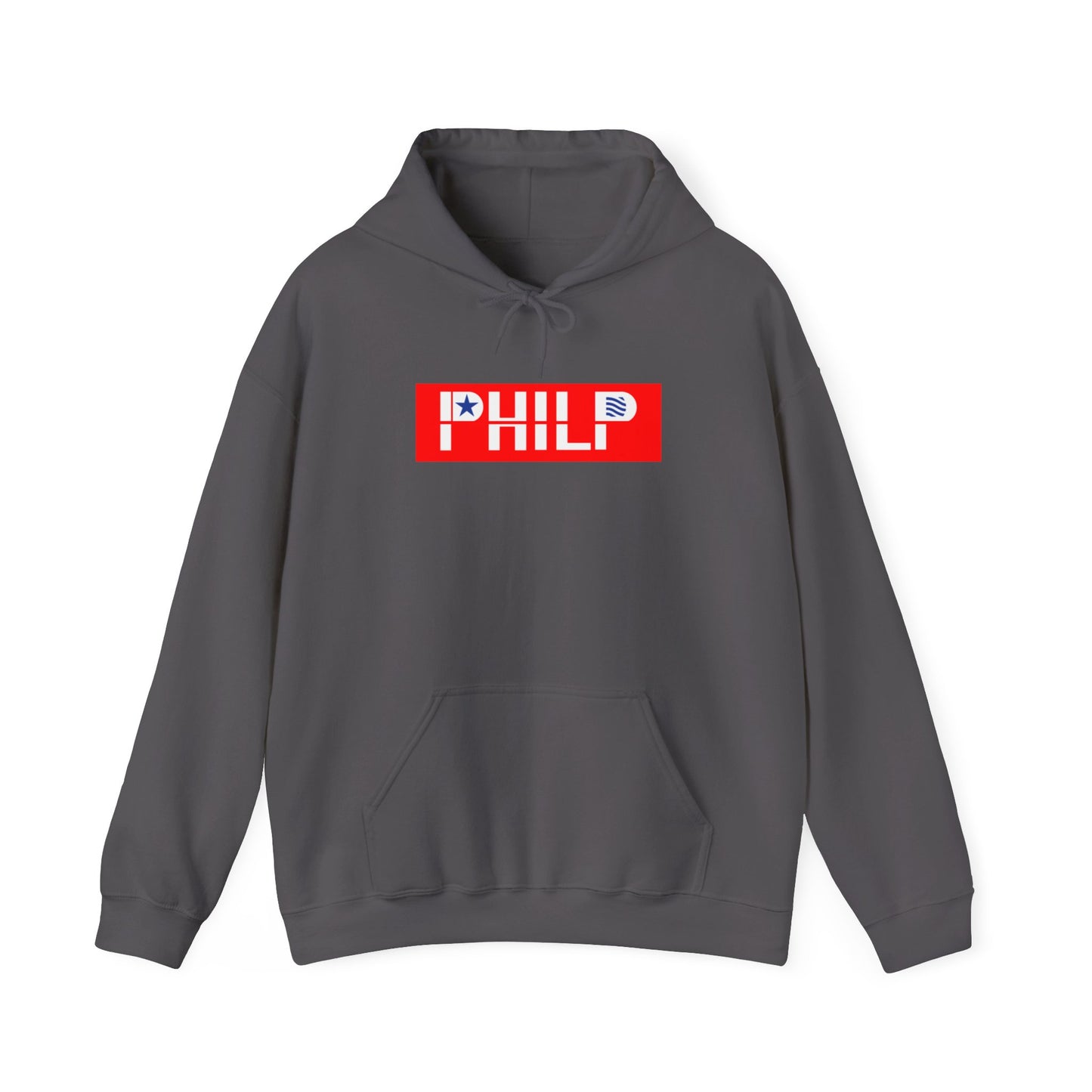 Philp Red Heavy Blend Hoodie