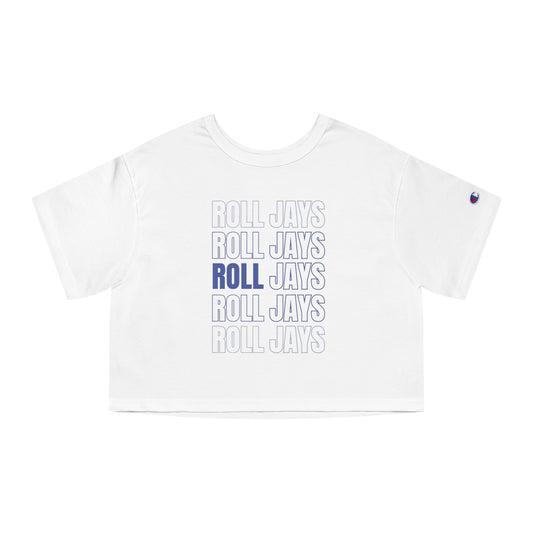 Roll Jays Champion Women's Heritage Cropped T-Shirt