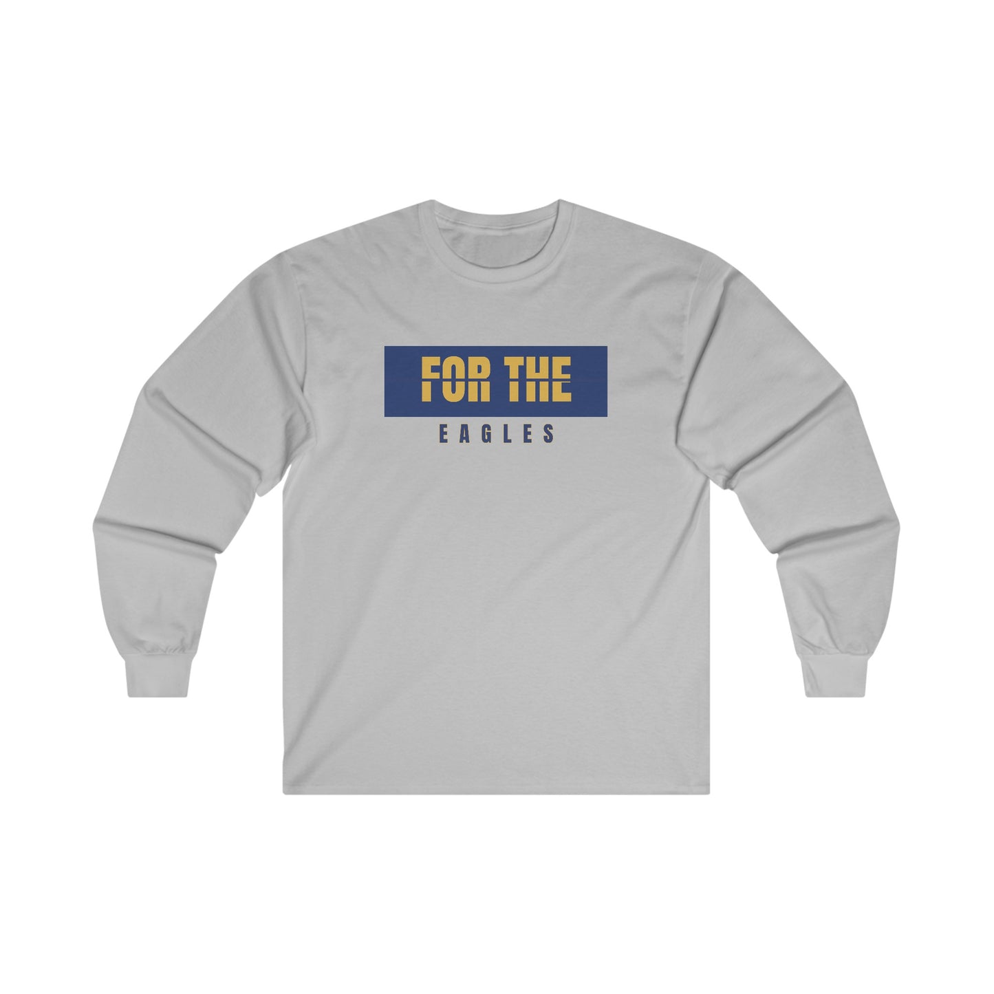 Navy For The Eagles Cotton Long Sleeve