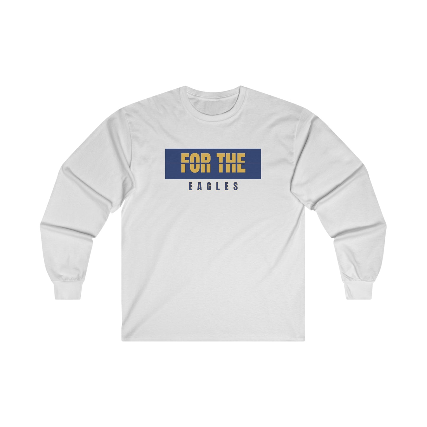 Navy For The Eagles Cotton Long Sleeve