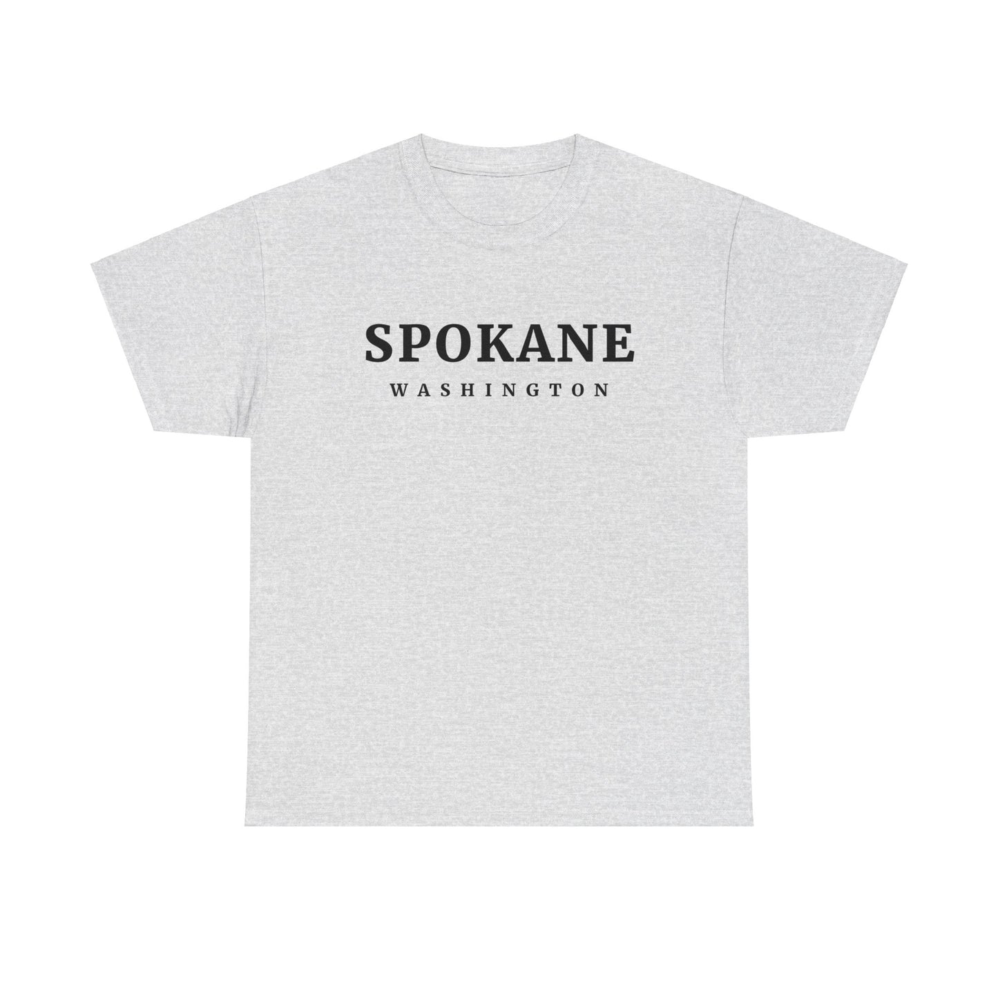 Grey Spokane Washington Tee