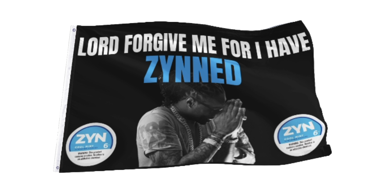 Lord Forgive Me For I Have Zynned Flag