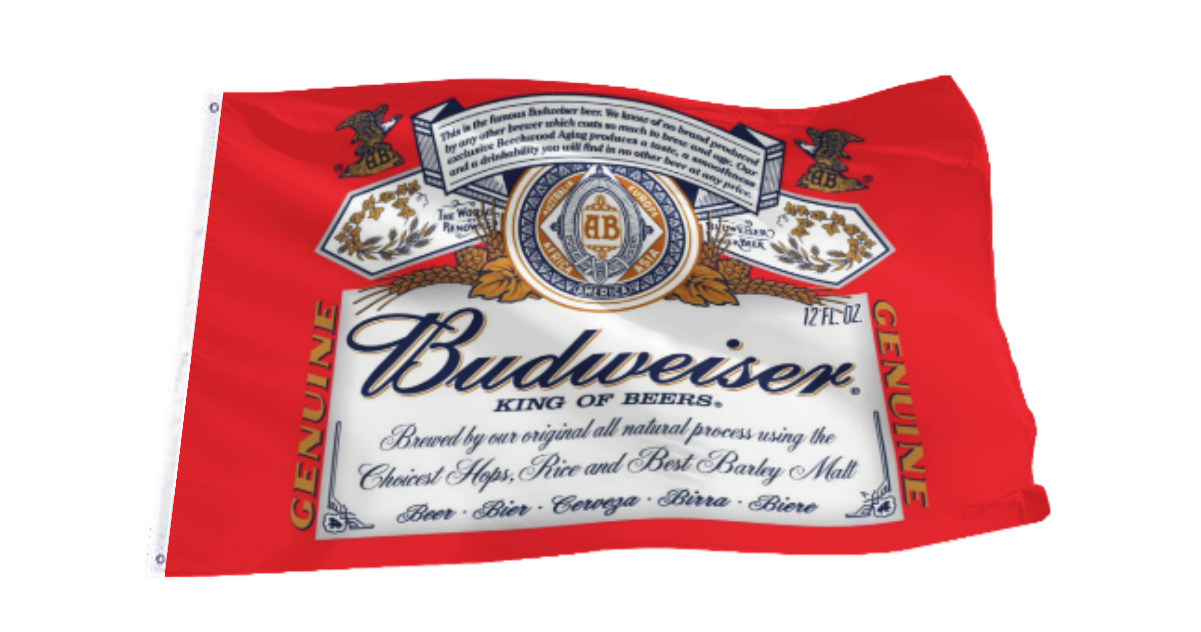 Budweiser Flag