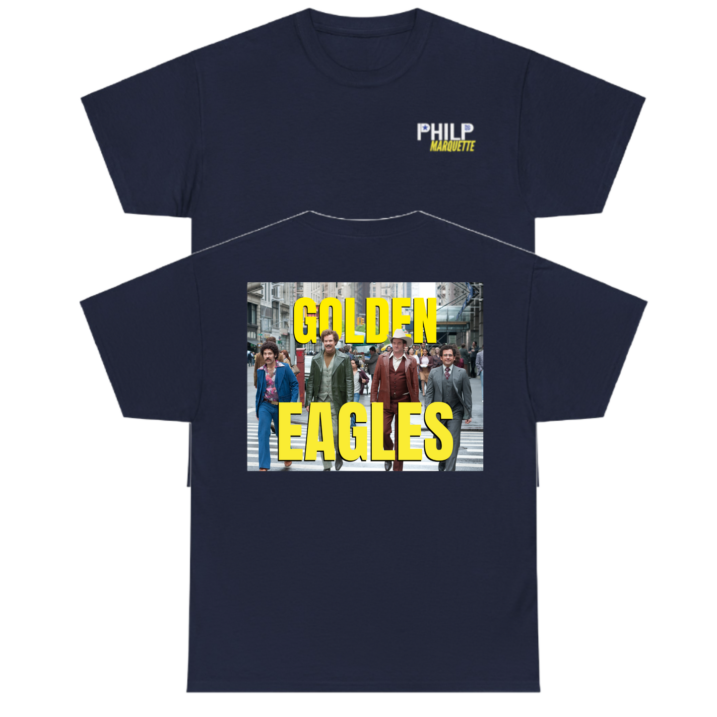 Golden Eagles Anchorman Tee