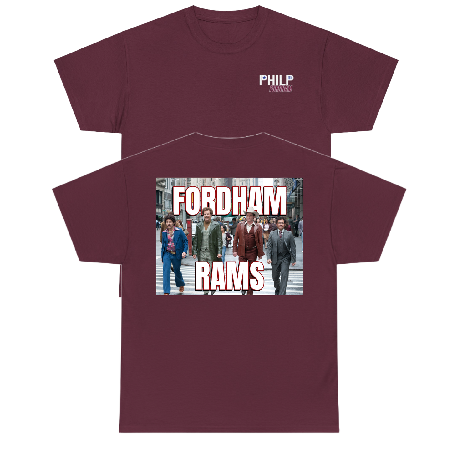 Fordham Rams Anchorman Tee