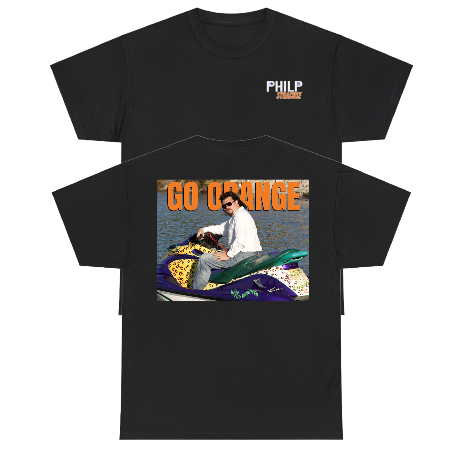 Powers Go Orange Tee