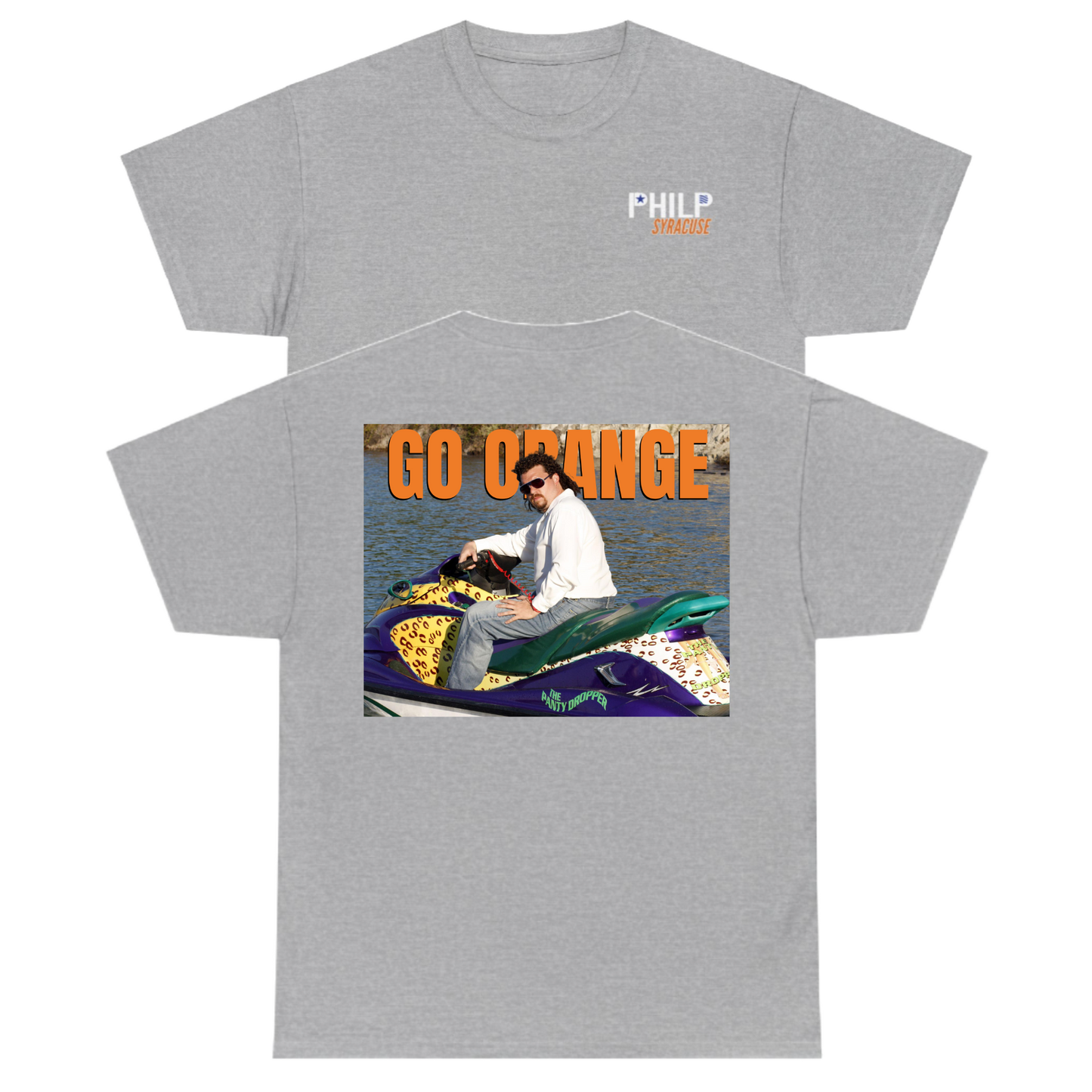 Powers Go Orange Tee