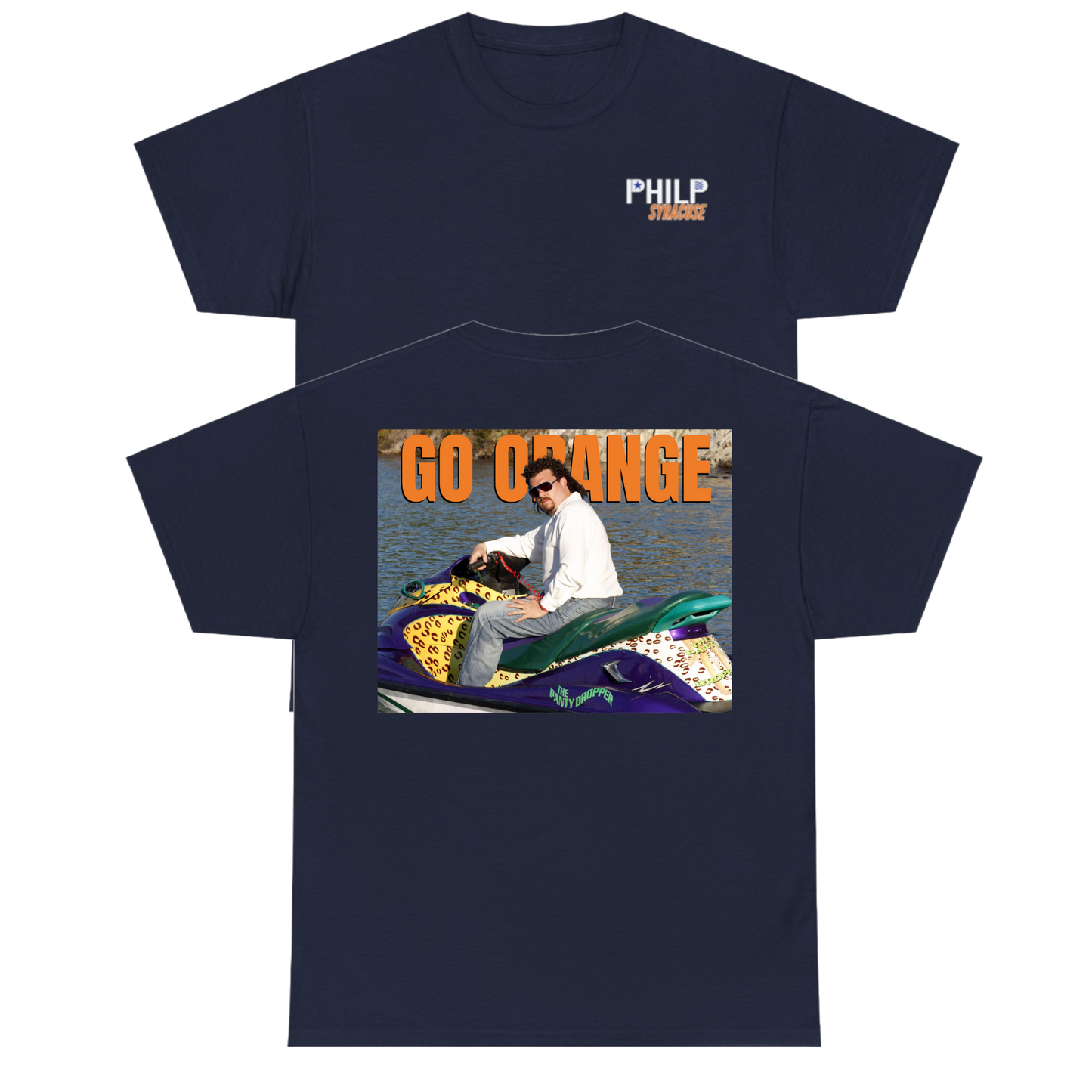 Powers Go Orange Tee