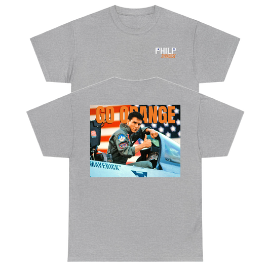 Maverick Go Orange Tee