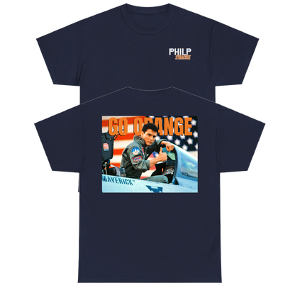 Maverick Go Orange Tee