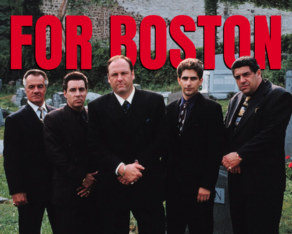 For Boston Sopranos Tee